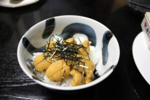 ウニ丼にも -夏の特選コース-