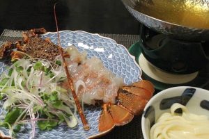 伊勢エビのしゃぶしゃぶ