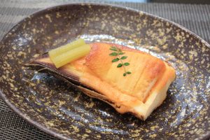 筍の味噌焼き