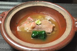 牛しゃぶしゃぶ 本わさびで